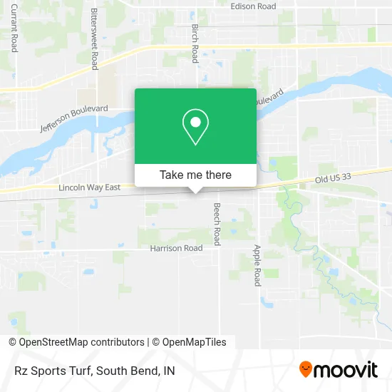 Rz Sports Turf map