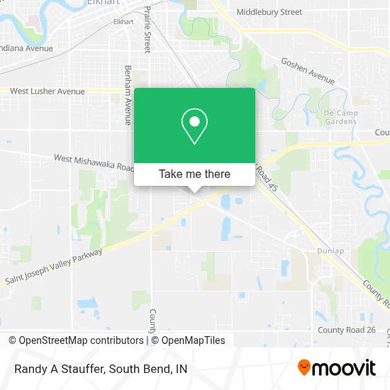 Randy A Stauffer map