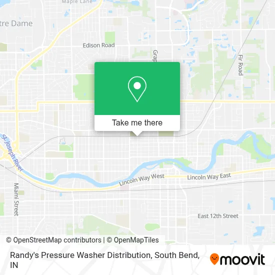 Randy's Pressure Washer Distribution map