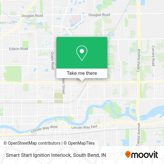 Smart Start Ignition Interlock map