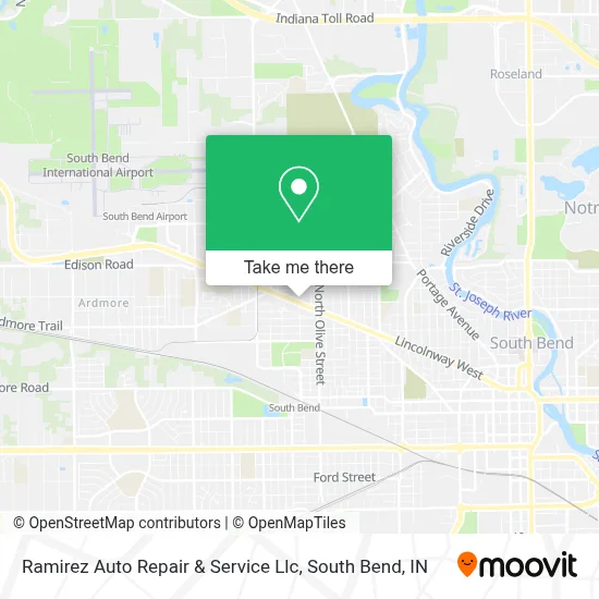 Ramirez Auto Repair & Service Llc map
