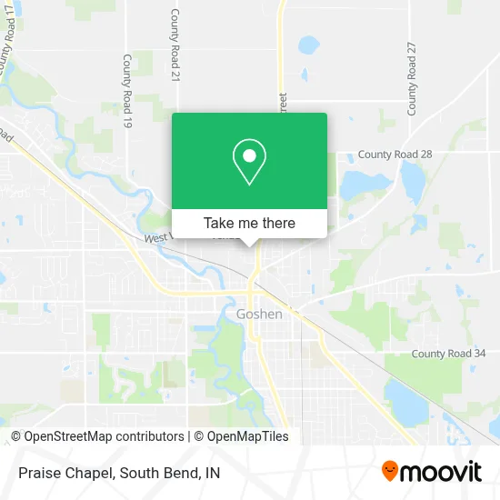 Praise Chapel map