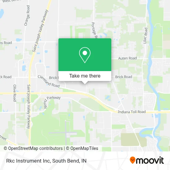 Rkc Instrument Inc map