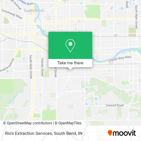 Rio's Extraction Services map