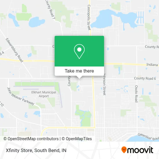 Xfinity Store map