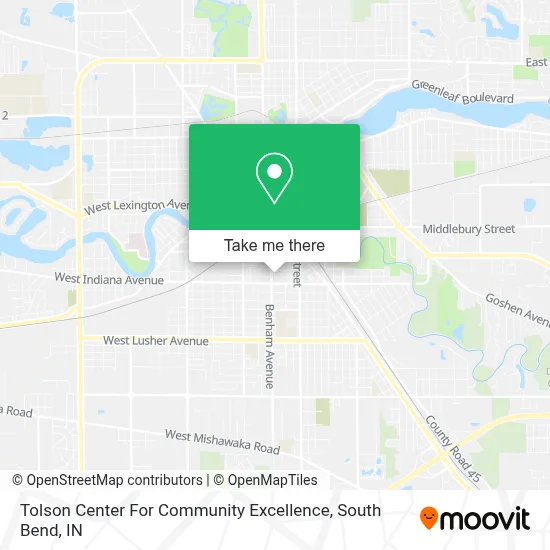 Tolson Center For Community Excellence map