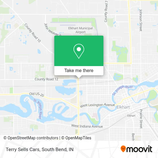 Terry Sells Cars map