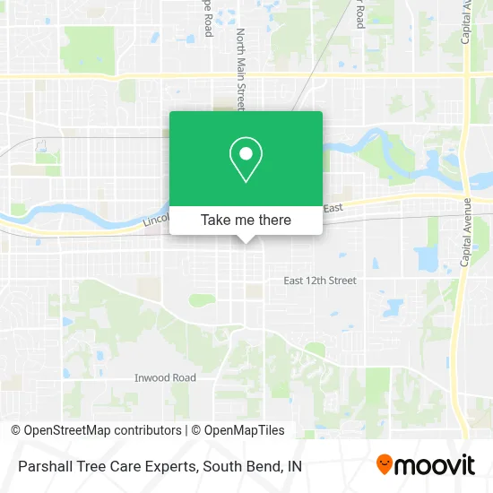 Parshall Tree Care Experts map