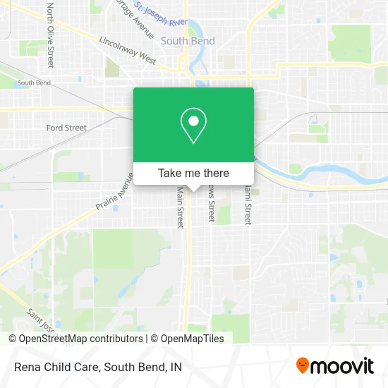 Rena Child Care map