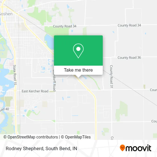Rodney Shepherd map