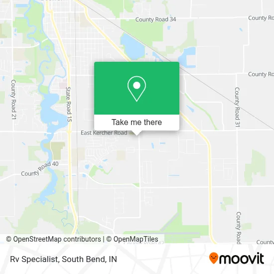 Rv Specialist map