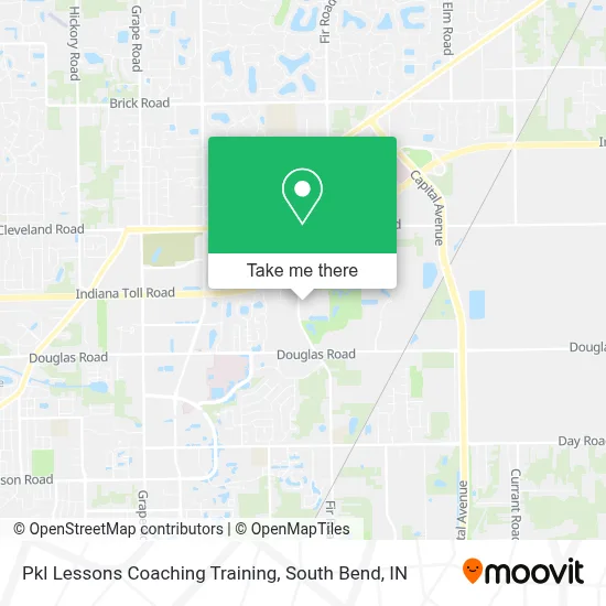 Pkl Lessons Coaching Training map