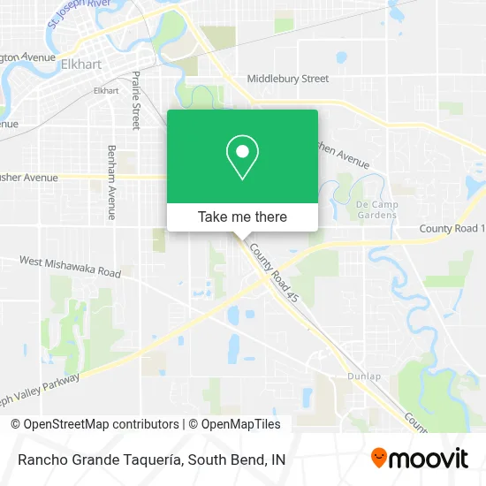 Rancho Grande Taquería map
