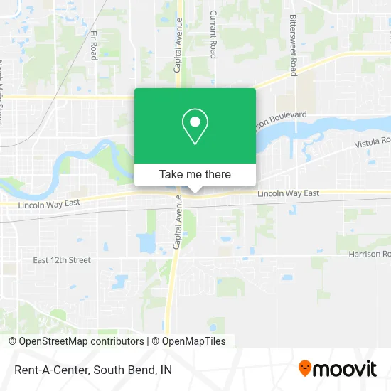 Rent-A-Center map