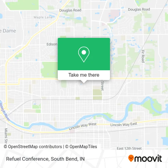 Refuel Conference map