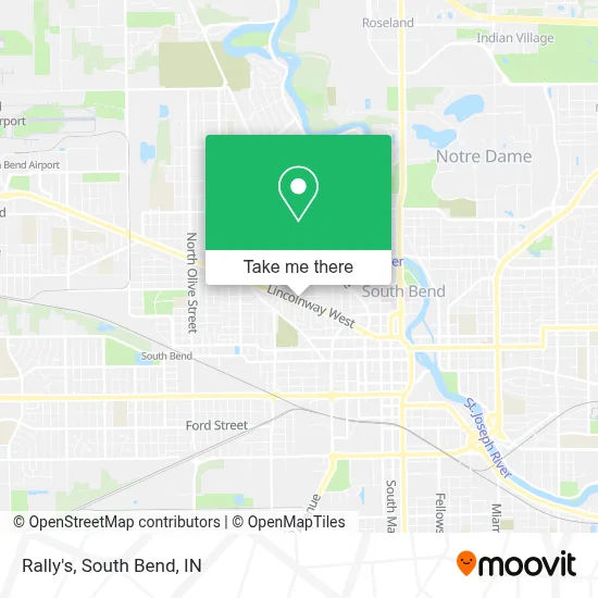 Rally's map