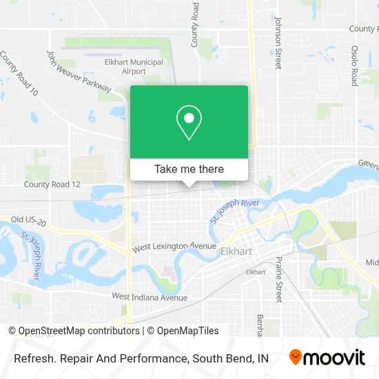 Refresh. Repair And Performance map