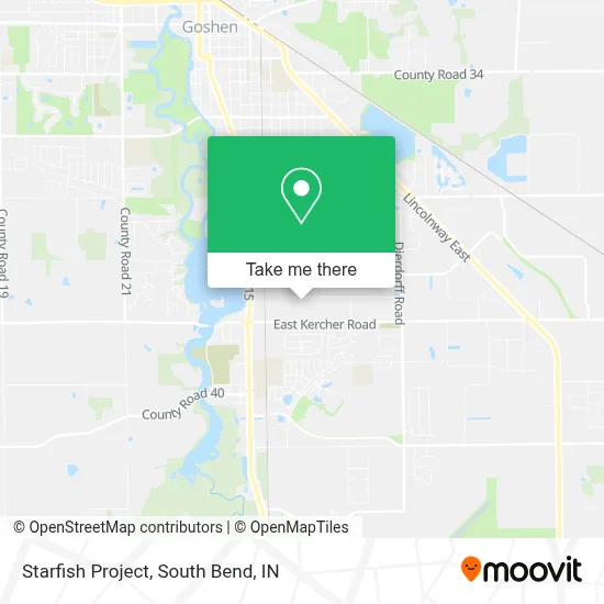 Starfish Project map