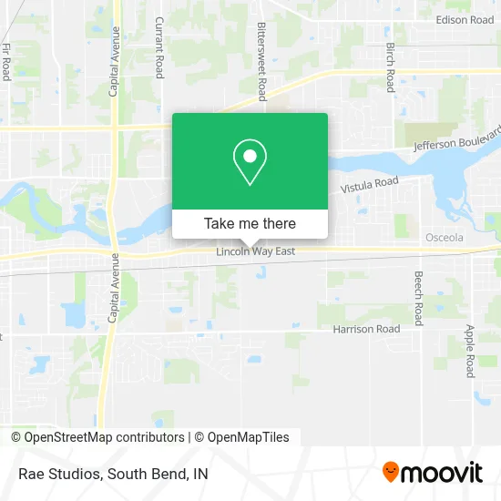 Rae Studios map
