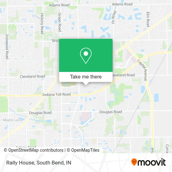 Rally House map