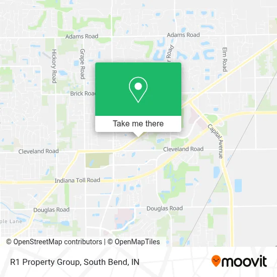 R1 Property Group map
