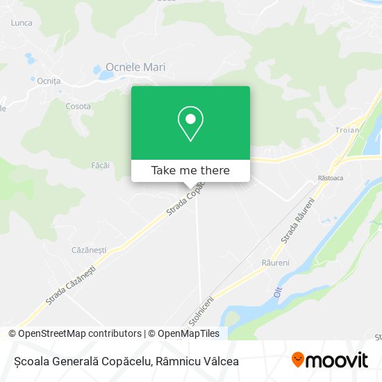 Școala Generală Copăcelu map