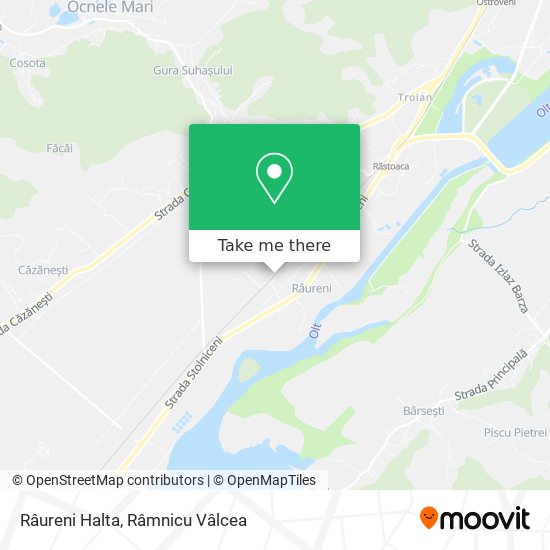 Râureni Halta map