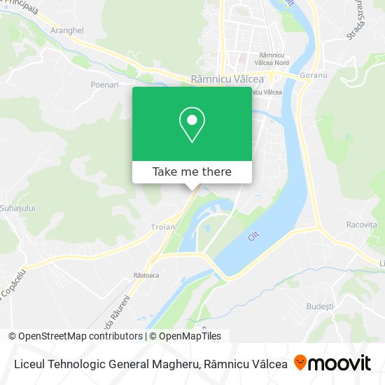 Liceul Tehnologic General Magheru map