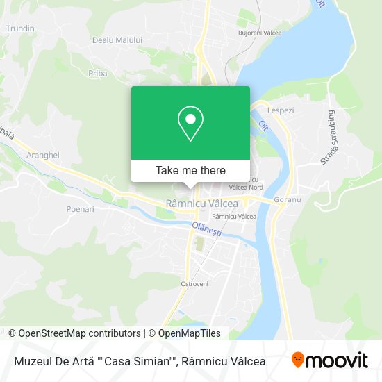 Muzeul De Artă ""Casa Simian"" map