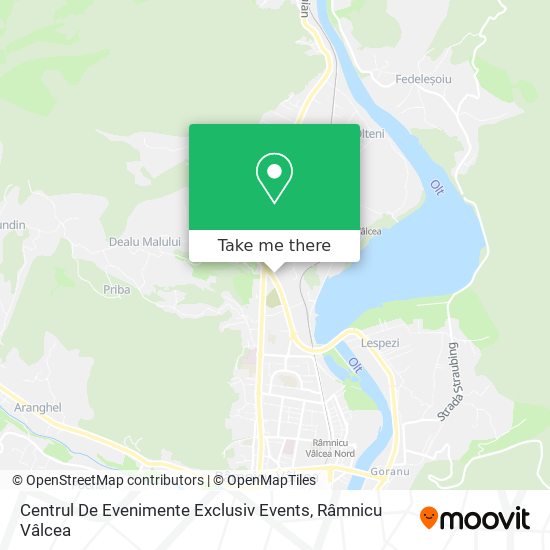 Centrul De Evenimente Exclusiv Events map