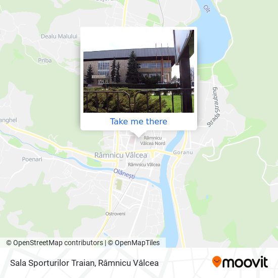 Sala Sporturilor Traian map