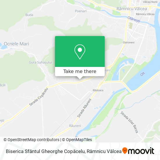 Biserica Sfântul Gheorghe Copăcelu map