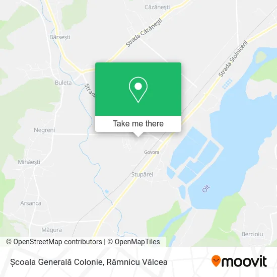 Școala Generală Colonie map
