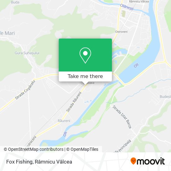 Fox Fishing map