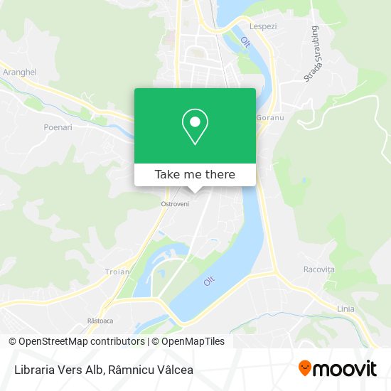 Libraria Vers Alb map
