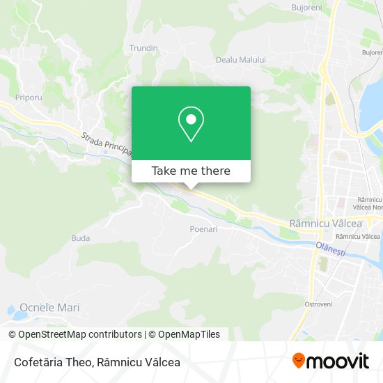 Cofetăria Theo map