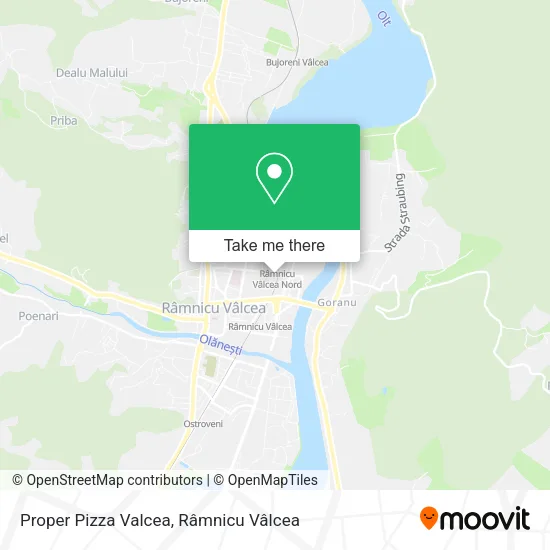 Proper Pizza Valcea map