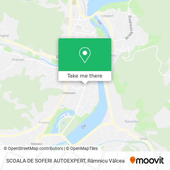 SCOALA DE SOFERI AUTOEXPERT map