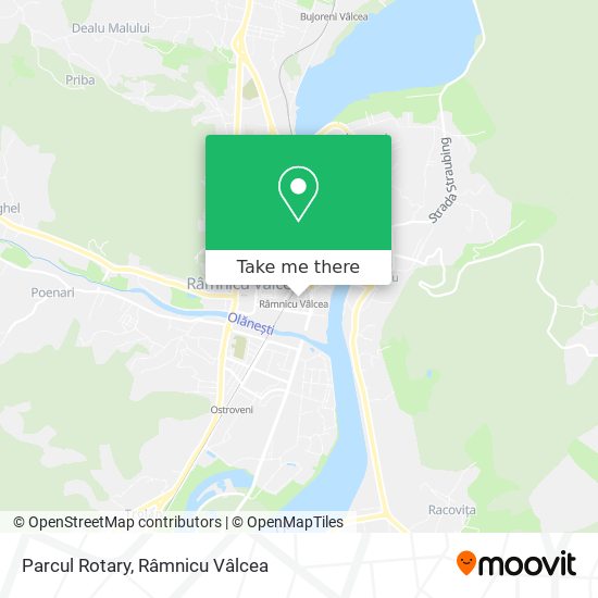Parcul Rotary map