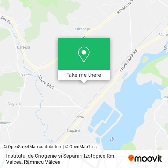Institutul de Criogenie si Separari Izotopice Rm. Valcea map