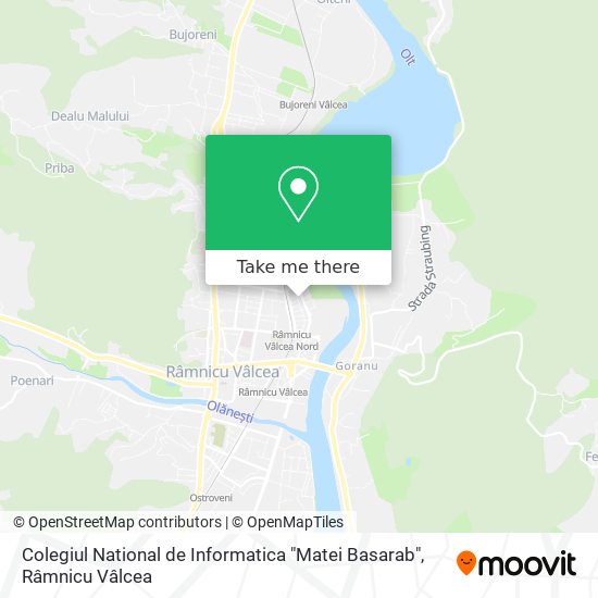Colegiul National de Informatica "Matei Basarab" map
