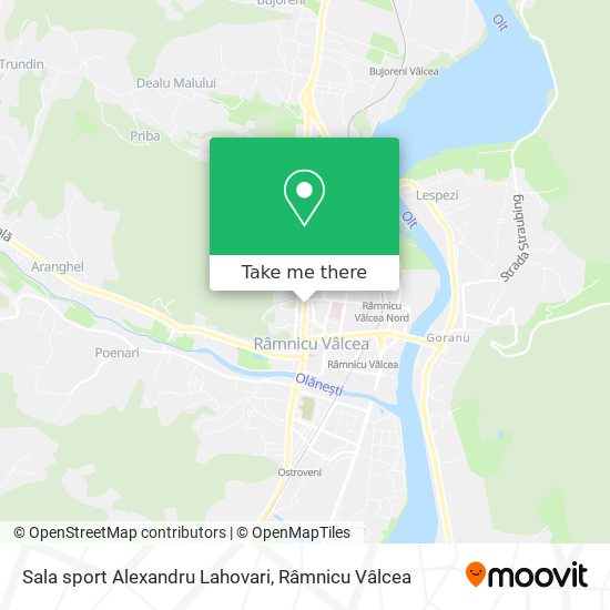 Sala sport Alexandru Lahovari map
