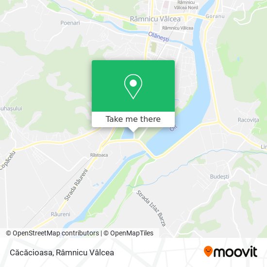 Căcăcioasa map