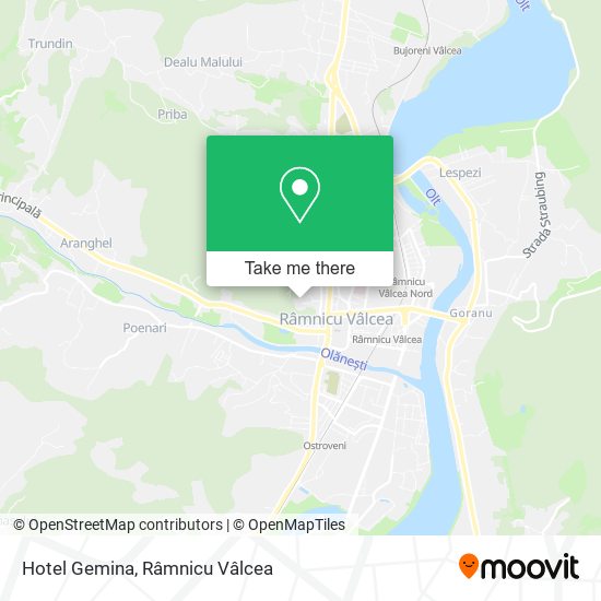 Hotel Gemina map
