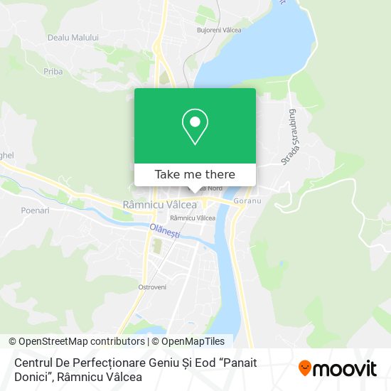 Centrul De Perfecționare Geniu Și Eod “Panait Donici” map