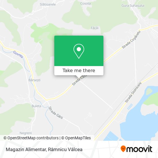 Magazin Alimentar map