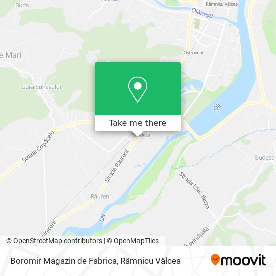 Boromir Magazin de Fabrica map