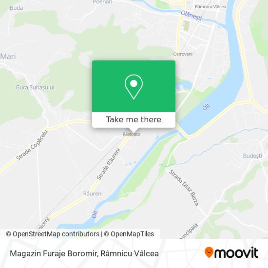 Magazin Furaje Boromir map