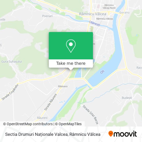 Sectia Drumuri Naționale Valcea map