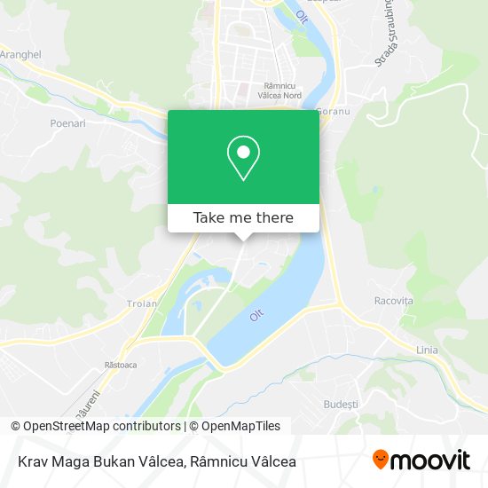 Krav Maga Bukan Vâlcea map